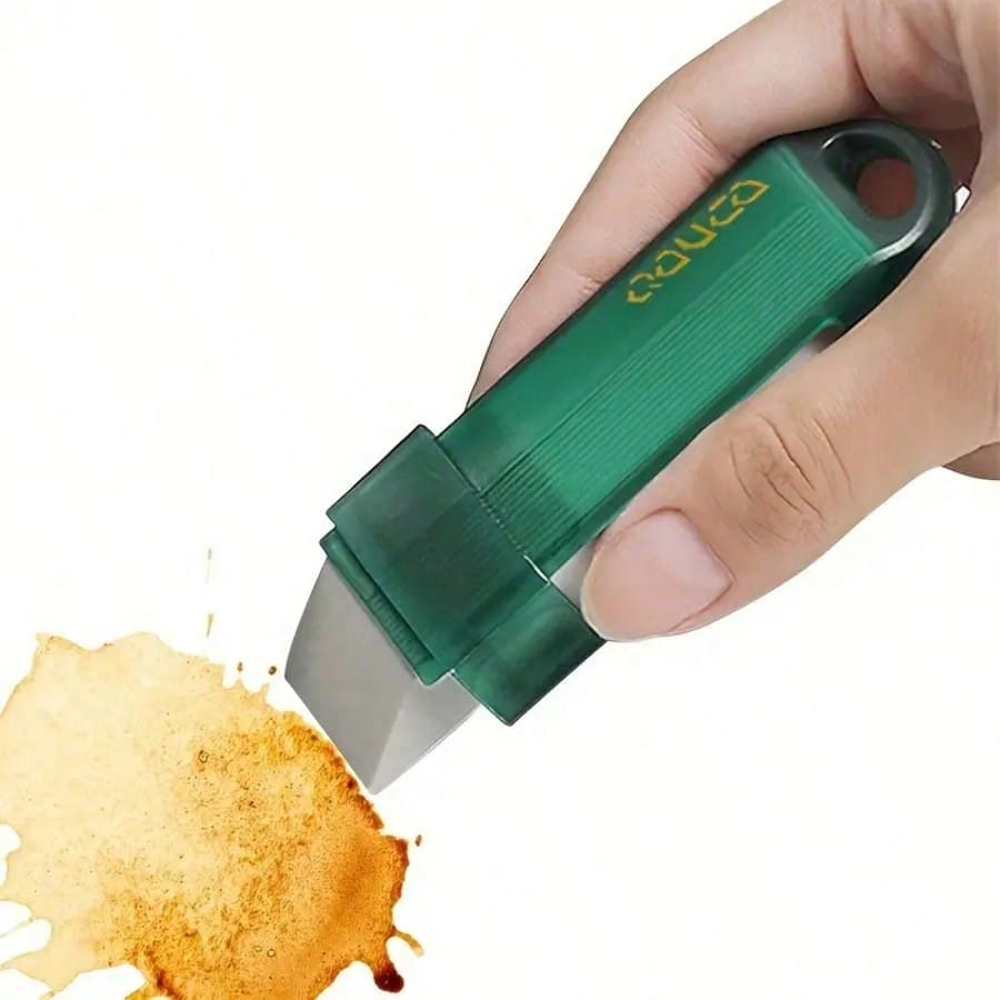 Multi-Functional Magic Cleaning Brush, Reusable, Bathroom Sink Gap Scrubber, No Battery Required, Suitable For Kitchen And Bathroom Cleaning- Removes Limescale, Rust And Glass Stains/ Cleaning Tool