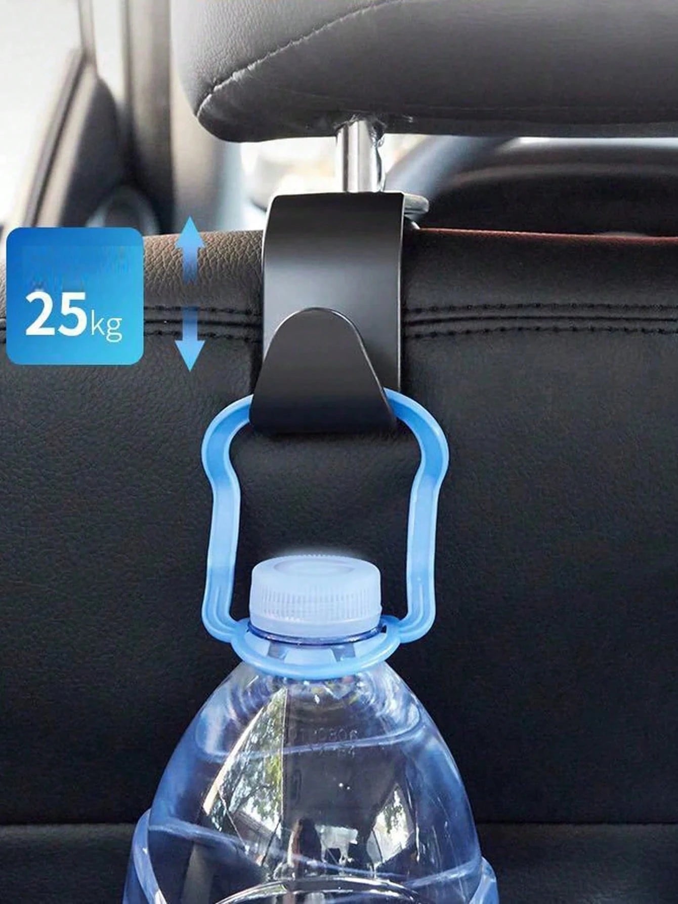 Multi-Pack Car Seat Back Hooks, Universal Car Interior Storage Hooks, Ideal For Hanging Shopping Bags, Handbags And Other Items On Front And Rear Seats