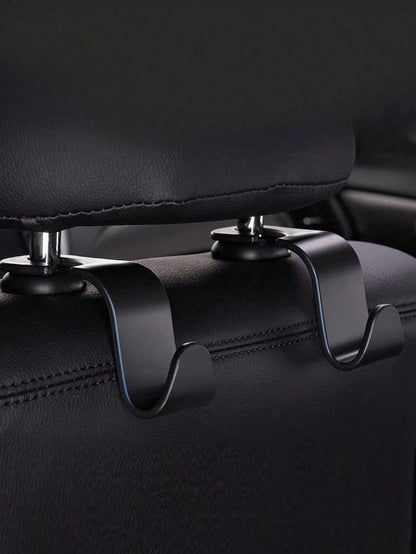 Multi-Pack Car Seat Back Hooks, Universal Car Interior Storage Hooks, Ideal For Hanging Shopping Bags, Handbags And Other Items On Front And Rear Seats