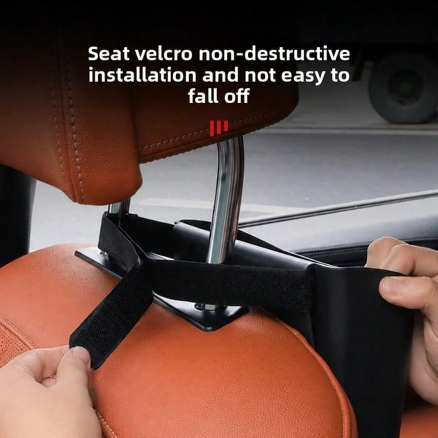 Multi-Use Organizer Box Rear Seat Tissue Paper Case Car Headrest Storage Box Car Back Seat Organizer Holder Car Accessories