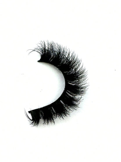 New 10 Pairs 6D Fluffy False Eyelashes, Soft And Fluffy, Handmade, Reusable, Short Natural Style, Dense 3D Faux Mink Eyelashes, 3D Cilioss False Eyelashes