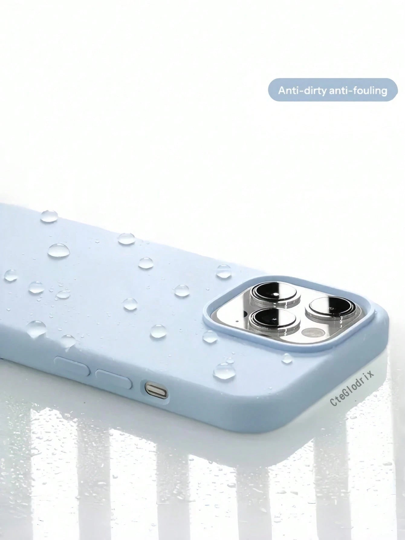 New Luxury Shock-Absorbing Soft Beige Phone Case, Suitable For IPhone 17 Air 16 15 Pro 14 Plus 13 12 11 17 Pro Max XR XS Max X/XS 7/8 Plus 7/8, Anti-Fall Smooth, Anti-Shock Design, Fashion Minimalist