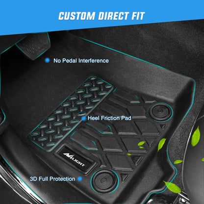 Nilight TPE Floor Mats Compatible With Toyota Crown 2023-2025 Luxury TPE Car Floor Mats Custom Fit Waterproof All Weather Floor Liners Dirt Resistant Non Slip Interior Accessories