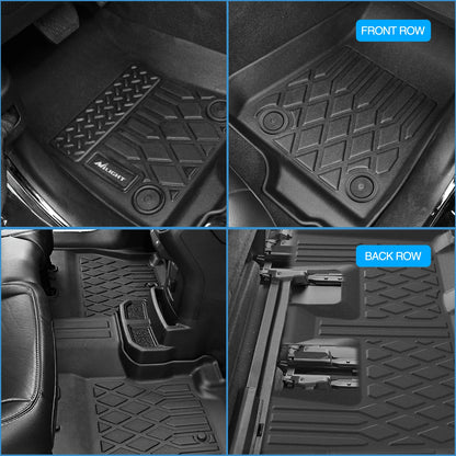 Nilight TPE Floor Mats Compatible With Toyota Crown 2023-2025 Luxury TPE Car Floor Mats Custom Fit Waterproof All Weather Floor Liners Dirt Resistant Non Slip Interior Accessories