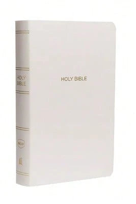 NKJV, Gift And Award Bible, Leather-Look, White, Red Letter Edition (Hardcover) By Thomas Nelson