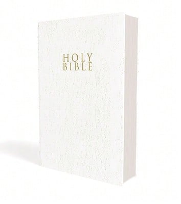 NKJV, Gift And Award Bible, Leather-Look, White, Red Letter Edition (Hardcover) By Thomas Nelson