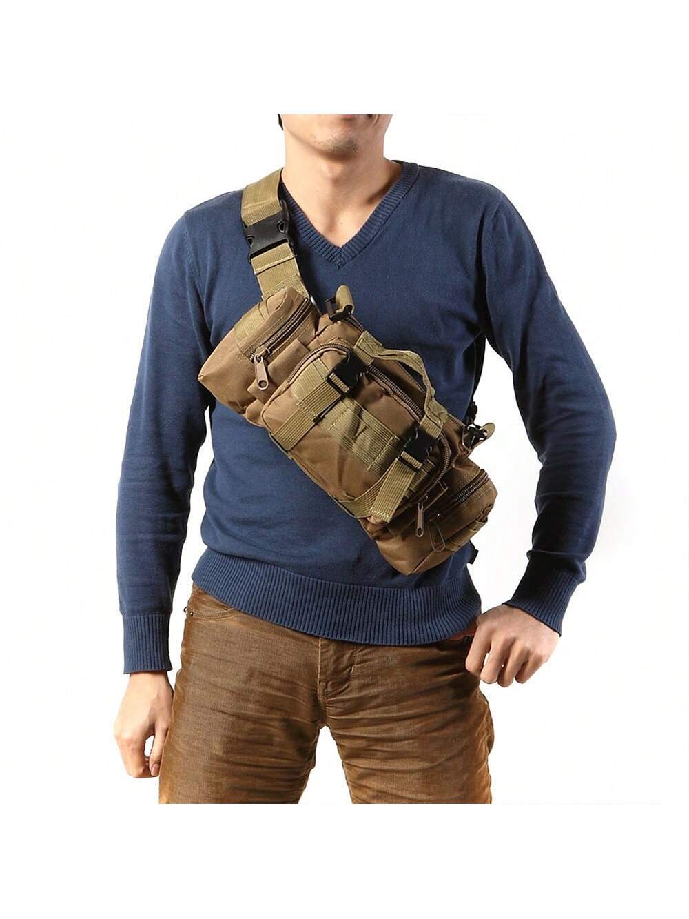 NYXIA Casual Shoulder Bag For Men Leisure Crossbody Bag For Men PU Leather Bag, Business Bag, Bags For Traveling, Easter, Tote Bags For University,City Bag