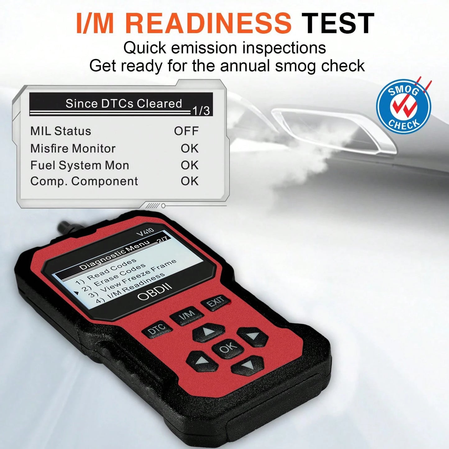 OBD2 Scanner Code Reader Engine Fault Scanner CAN Diagnostic Scan Tool For All OBD II Protocol Cars Since 1996