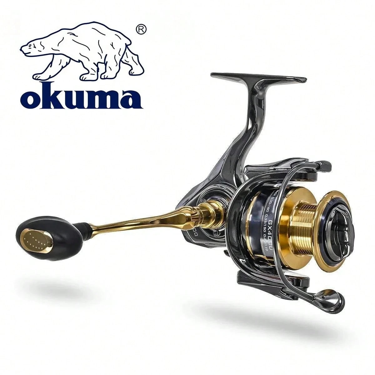 Okuma Rotary Reel 18KG Resistance 13+1 Ball Bearing Sea Fishing Spinning Wheel Type Metal Wire Cup Sub Fish Wire Wheel