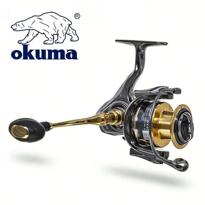 Okuma Rotary Reel 18KG Resistance 13+1 Ball Bearing Sea Fishing Spinning Wheel Type Metal Wire Cup Sub Fish Wire Wheel