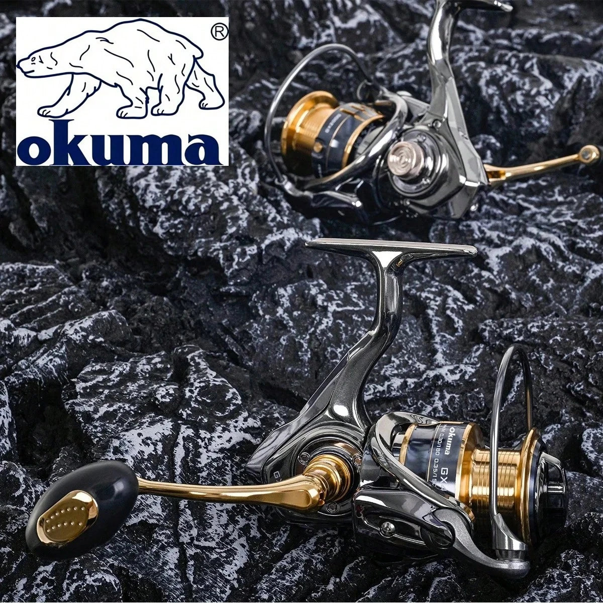 Okuma Rotary Reel 18KG Resistance 13+1 Ball Bearing Sea Fishing Spinning Wheel Type Metal Wire Cup Sub Fish Wire Wheel