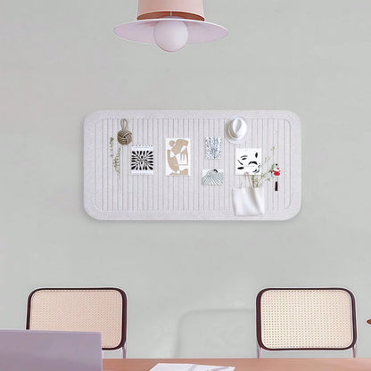 One No-Drilling Vertical-Groove Felt Board: Perfect For Photo Wall Displays, Student Memos, Office & Classroom Bulletins. Supports Notes, Photos, Posters & DIY Decor. Ideal For Multi-Scene Use