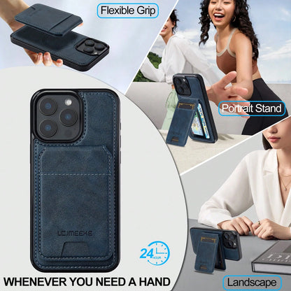OUKNOEO Detachable Magnetic Wireless Charging Faux Leather Case Compatible With IPhone 18 17e Air 16e 15 14 13 Pro Max S26 S25 Edge S24 UItra Plus A37 A57 Pixel 11 Pro XL 10A 9A 8 7 With Card Box 3 Ca