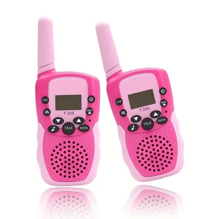 Parent-Child Walkie-Talkies: Easy Communication, Lightweight And Cartoon-Themed Design, Perfect For Outdoor Camping And Adventures, With Clear Sound Quality, Interference Resistance, And Long Battery