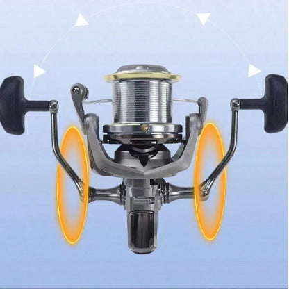 PENN Metal NGK8000-14000 Spinning Reel 4.8:1 6+1BB 25KG Max Drag Long Cast Powerful Saltwater Surf Spinning Fishing Reel