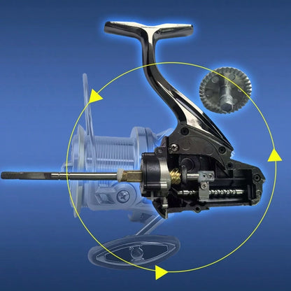 PENN Metal NGK8000-14000 Spinning Reel 4.8:1 6+1BB 25KG Max Drag Long Cast Powerful Saltwater Surf Spinning Fishing Reel