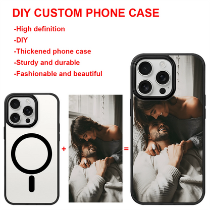 Personalized Customized Photo Phone Case, Suitable For IPhone 16E/15PROMAX/14PLUS/13MIN/12PRO/46 Pro Max/XR/XS Max/X/XS Hard Acrylic Phone Case,Suitable For Galaxy S25 S24 S23 S22 Ultra Plus FE Soft E