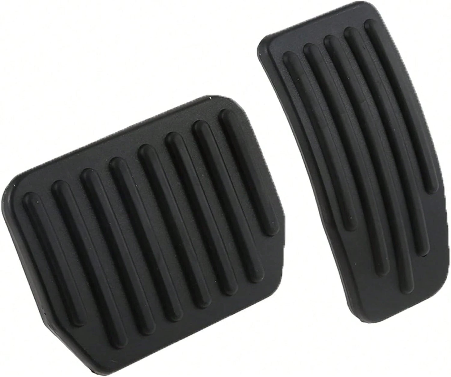 PETCHOR Auto Aluminum Pedal Covers Accessories, Non-Slip Performance Foot Pedal Pads Set, Brake Accelerator Pedal Covers Compatible With Tesla