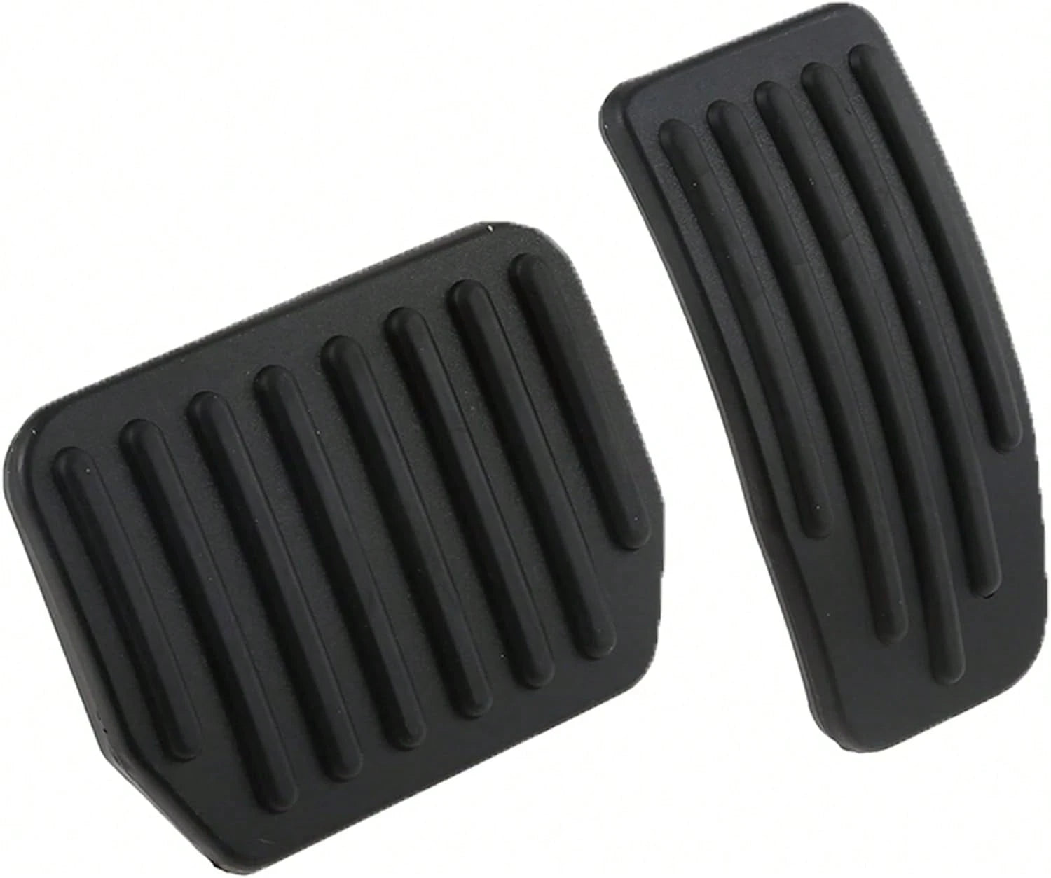 PETCHOR Auto Aluminum Pedal Covers Accessories, Non-Slip Performance Foot Pedal Pads Set, Brake Accelerator Pedal Covers Compatible With Tesla
