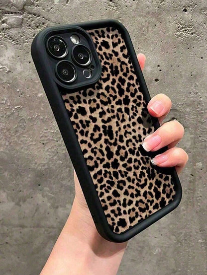 Phonecase,Gifts Women,Cheetah Print New Leopard Pattern Anti-Drop Cell Phone Compatible With 11 12 13 14 15 16 Pro With Lens Waterproof Shockproof Scratch Resistant Gifts,Men Giftslong Sleeve Tops