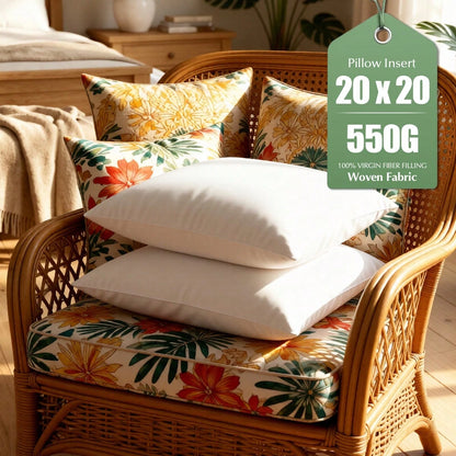 Pillow Core, Pillow Lining, Light Soft Polyester Down Instead Of Decorative Pillow, Machine Washable. Basic Home Hotel Style, Tasteless And Full Cushion Filling, High-Quality Soft Decorative Pillow-Sh