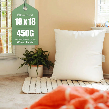 Pillow Core, Pillow Lining, Light Soft Polyester Down Instead Of Decorative Pillow, Machine Washable. Basic Home Hotel Style, Tasteless And Full Cushion Filling, High-Quality Soft Decorative Pillow-Sh