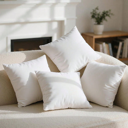 Pillow Core, Pillow Lining, Light Soft Polyester Down Instead Of Decorative Pillow, Machine Washable. Basic Home Hotel Style, Tasteless And Full Cushion Filling, High-Quality Soft Decorative Pillow-Sh