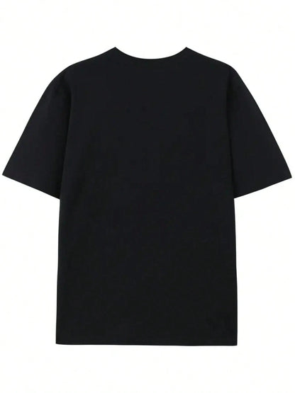 Plus-Size Fun Cat-Themed T-Shirt For Women. This Black Short-Sleeved Crew Neck T-Shirt Is Ideal For Cat Owners And Everyday Casual Wear.