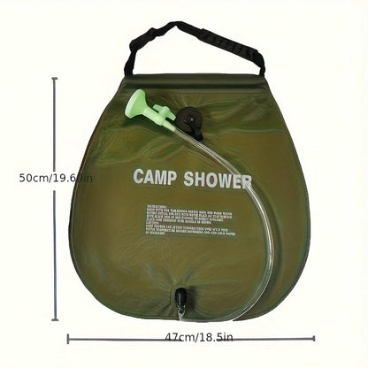 Portable Camping Shower Bag- Durable Outdoor Shower With Adjustable Hose, Lightweight And Easy To Store, Camping, Beach, RV, And Backyard Use, Enjoy A Shower Anytime, Camping Shower| Adjustable Hose