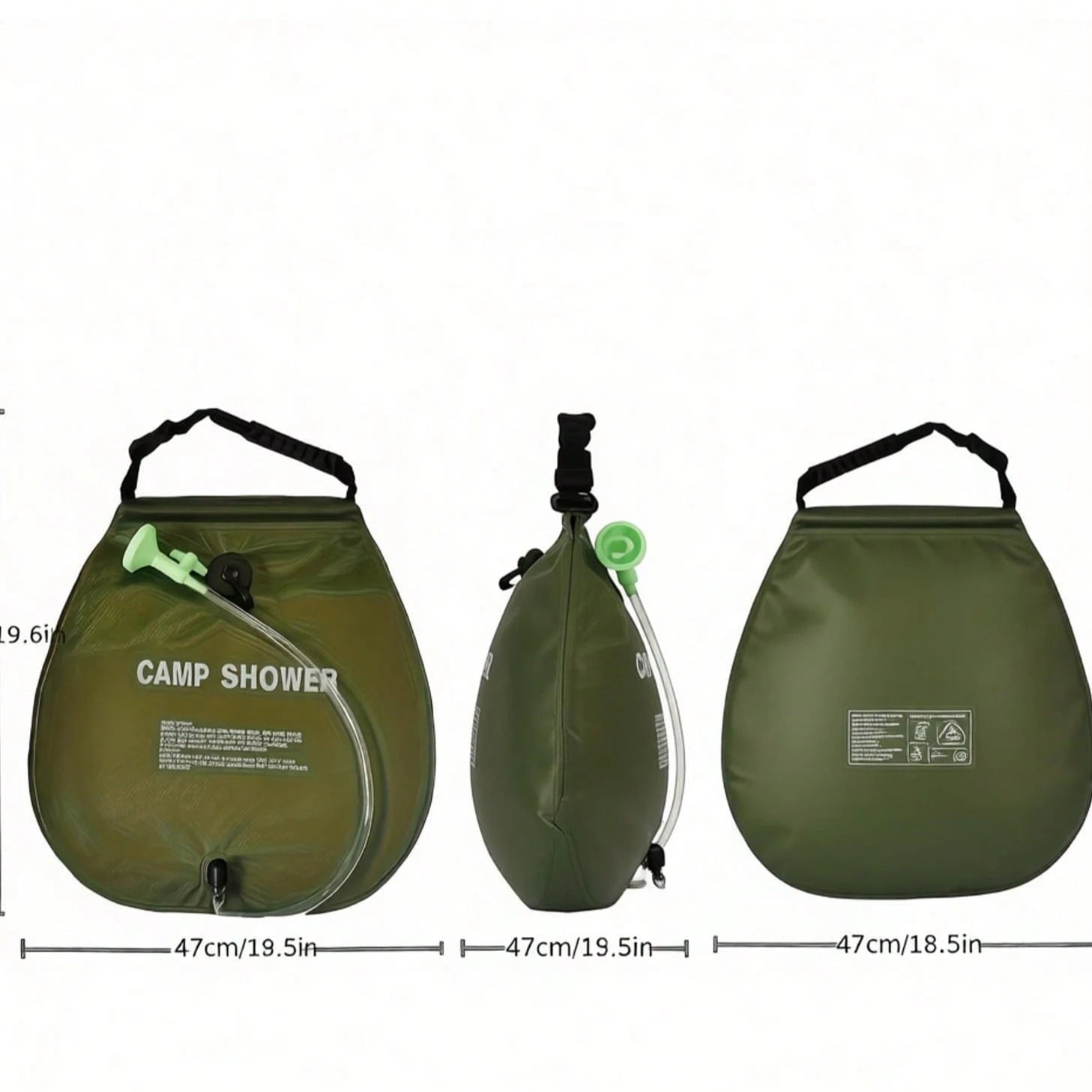 Portable Camping Shower Bag- Durable Outdoor Shower With Adjustable Hose, Lightweight And Easy To Store, Camping, Beach, RV, And Backyard Use, Enjoy A Shower Anytime, Camping Shower| Adjustable Hose