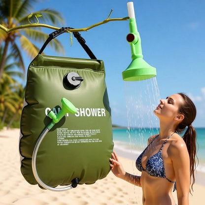 Portable Camping Shower Bag- Durable Outdoor Shower With Adjustable Hose, Lightweight And Easy To Store, Camping, Beach, RV, And Backyard Use, Enjoy A Shower Anytime, Camping Shower| Adjustable Hose
