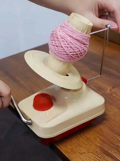 Portable Handheld Wool Yarn Winder, Easy Wind Ball Maker, No Electricity Or Battery Needed, Compact Space-Saving Design, For Home Knitting Crafts