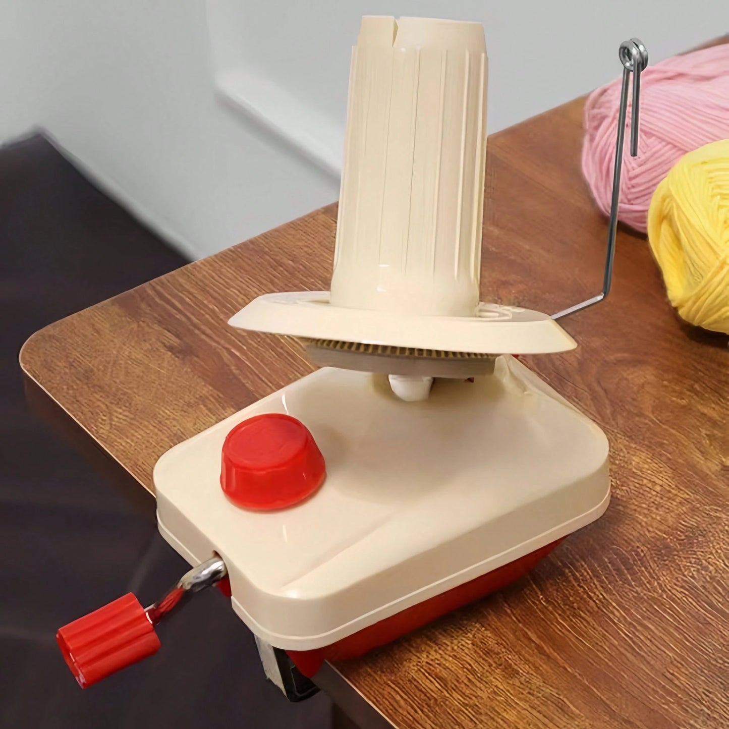 Portable Handheld Wool Yarn Winder, Easy Wind Ball Maker, No Electricity Or Battery Needed, Compact Space-Saving Design, For Home Knitting Crafts