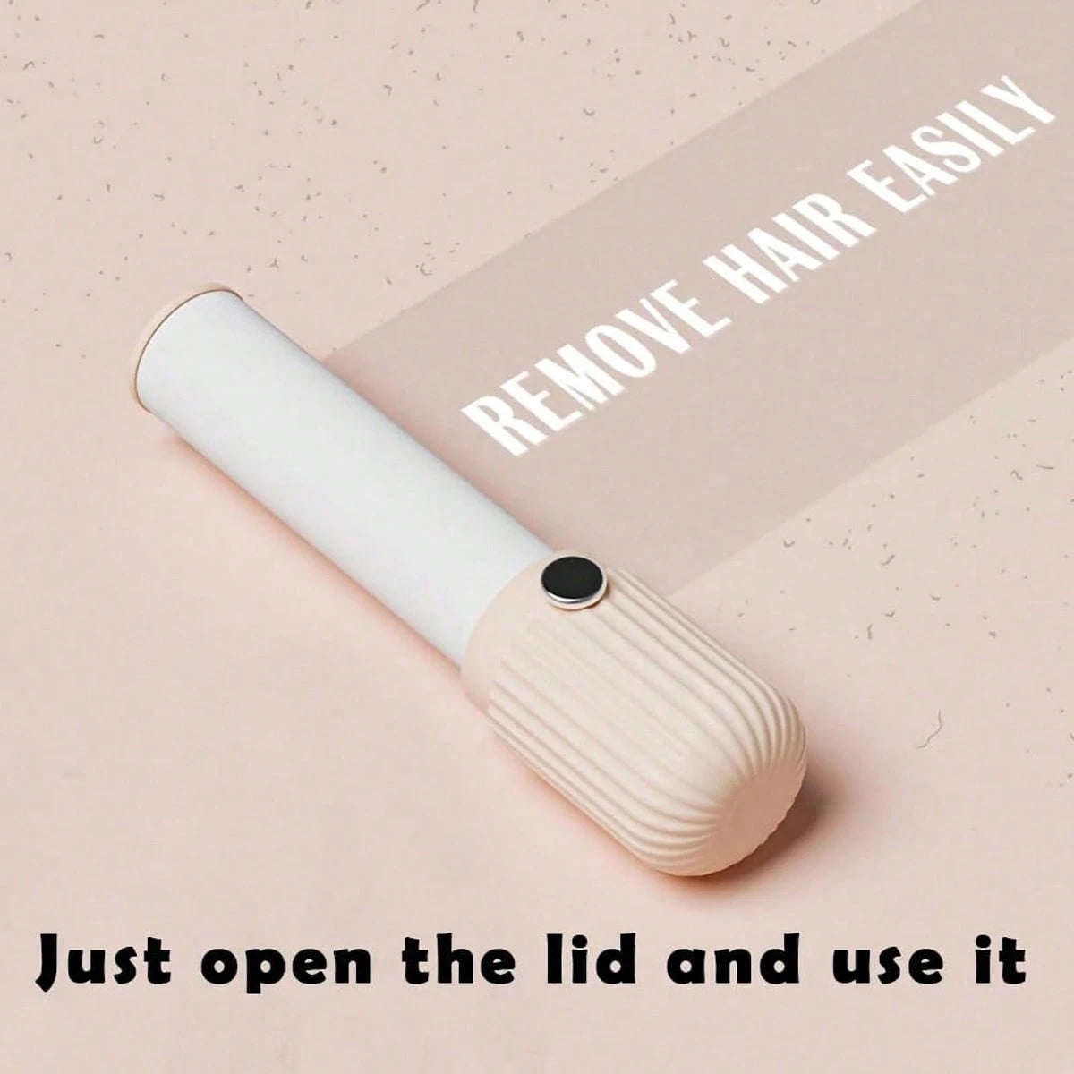 Portable Mini Refillable Lint Roller- Strong Sticky Lint Brush For Clothes, Bedding, Pet Hair, Travel Size Fuzz Remover