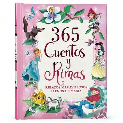 Pre-Owned 365 Cuentos Y Rimas/ 365 Stories And Rhymes (Spanish Edition): Relatos Maravillosos (Hardcover) By Cottage Door Press (Editor)