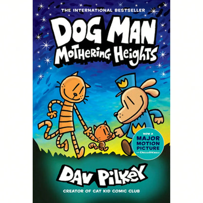 Pre-Owned Dog Man 10: Mothering Heights (The New Blockbusting International Bestseller) (Hardcover) By Dav Pilkey
