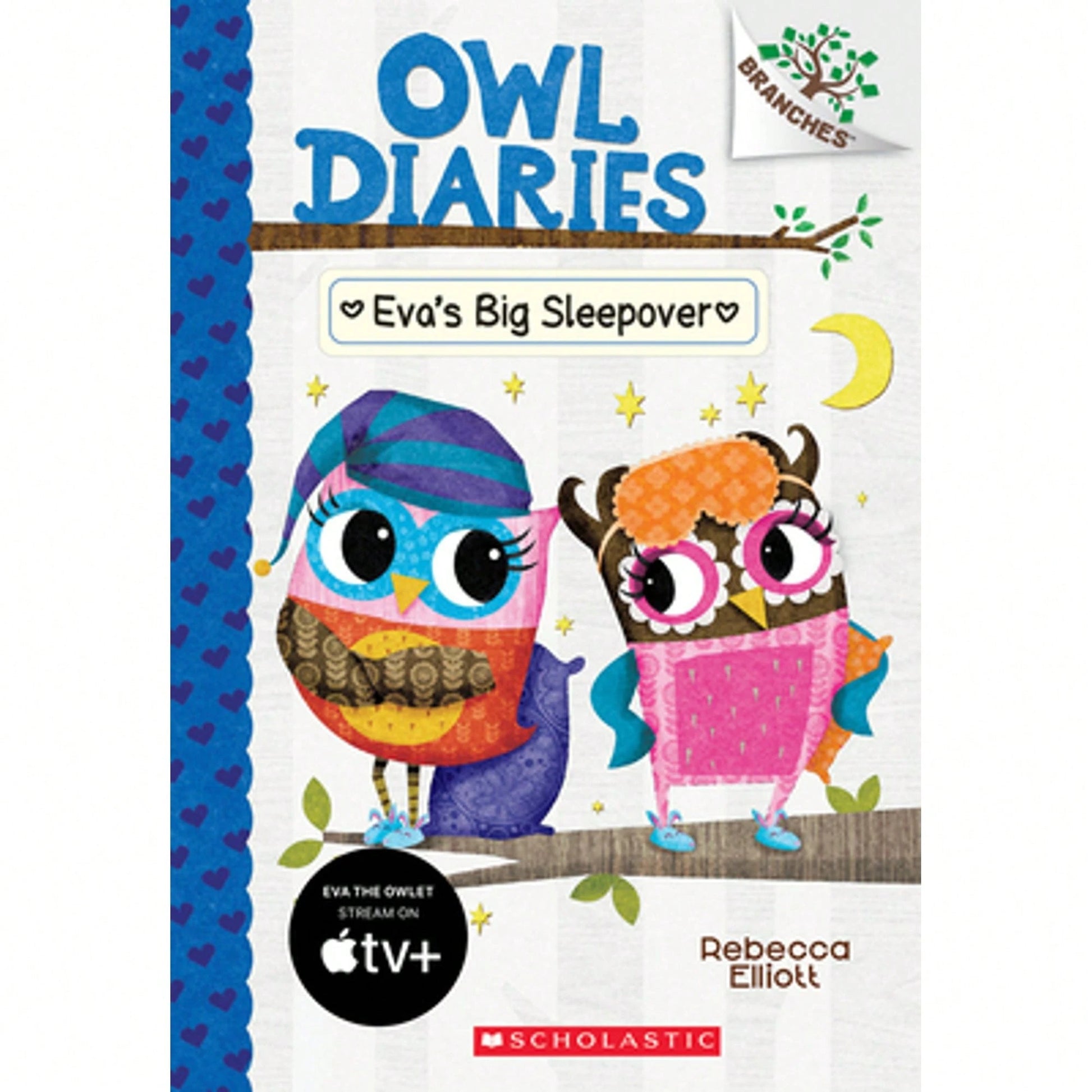 Pre-Owned Eva's Big Sleepover: A Branches Book (Owl Diaries #9): Volume 9 (Paperback) By Rebecca Elliott