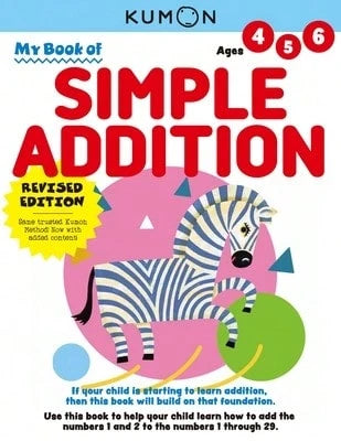 Pre-Owned Kumon My Book Of Simple Addition: Revised Ed (Paperback)