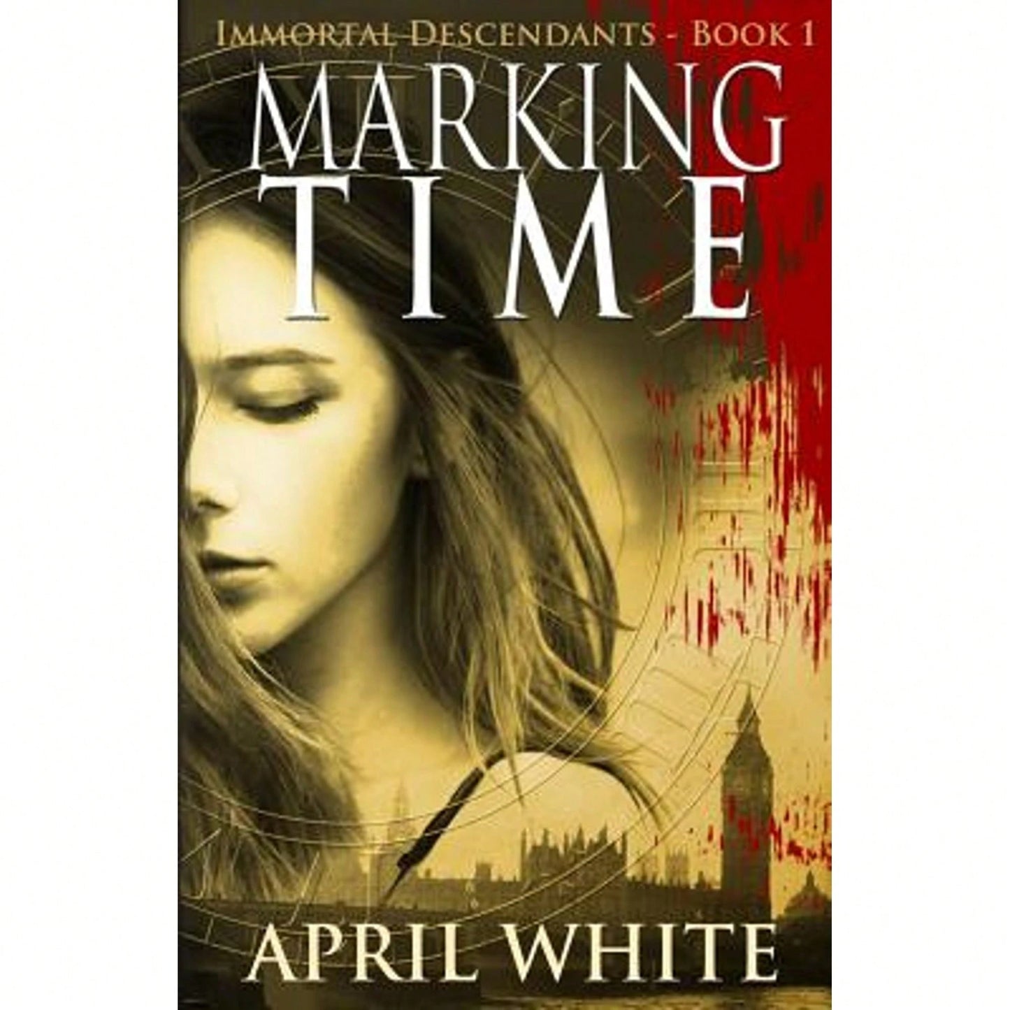 Pre-Owned Marking Time: The Immortal Descendants: Book 1 (Paperback) By April White