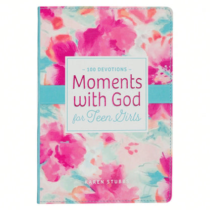 Pre-Owned Moments With God For Teen Girls: 100 Devotions (Hardcover) By Karen Stubbs