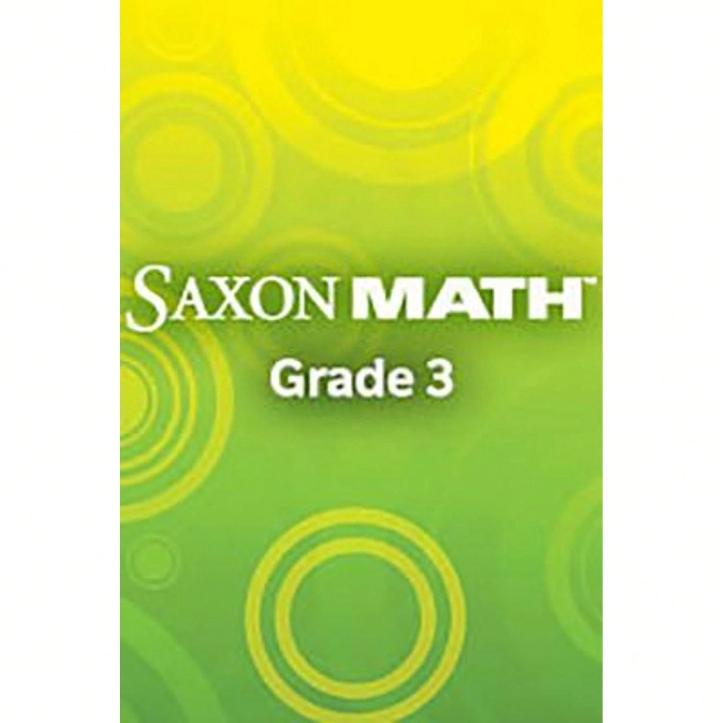 Pre-Owned Saxon Math Intermediate 3: Test & Practice CD (Hardcover) By Hake, Saxon Publishers (Prepared For Publication By)