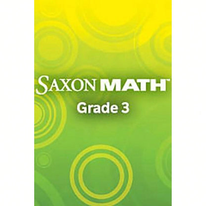 Pre-Owned Saxon Math Intermediate 3: Test & Practice CD (Hardcover) By Hake, Saxon Publishers (Prepared For Publication By)