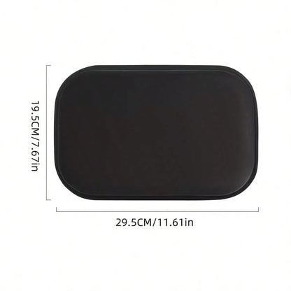 Premium Black Thickened Car Armrest Pad, Ultra-Soft And Comfortable, Essential For Road Trips. This Soft And Comfortable Armrest Pad Provides A Great Driving Experience, Relaxes Arms, And Is Easy To I