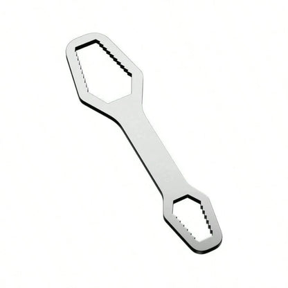 ProMaster Multifunctional Dual-Head Wrench- Adjustable, Self-Tightening Portable Torx Wrench Suitable For Home And Automotive Repair- Fits 3-17mm, 5mm Thick Screws, Ideal For DIY Enthusiasts And Pro