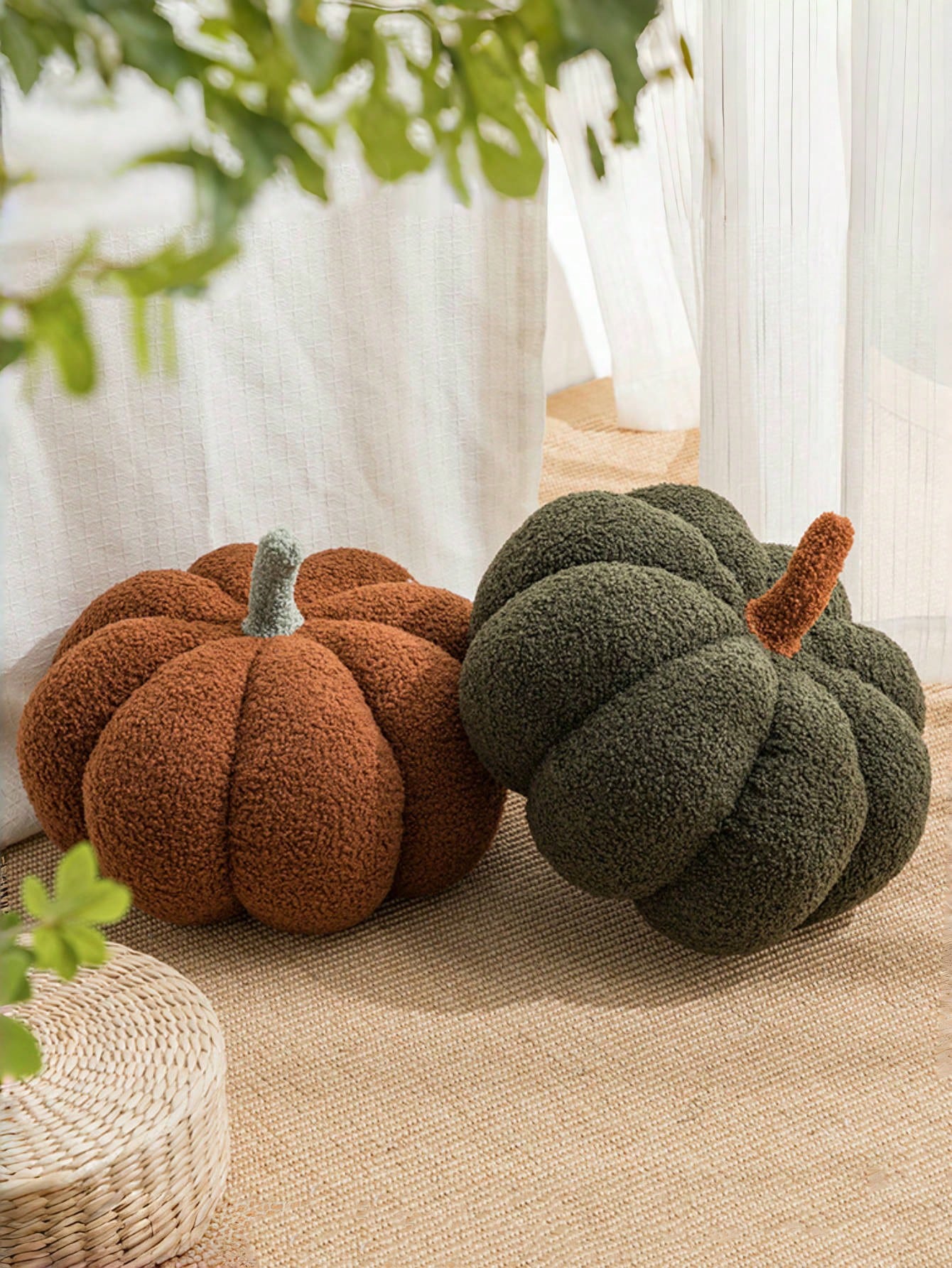 Pumpkin Throw Pillow, Soft And Cute Halloween Pumpkin Decorative Pillow, Adds Festive Atmosphere To Your Home Decor. This Pumpkin Throw Pillow Is Perfect For Bedroom Or Sofa Cushion, Making It An Exce