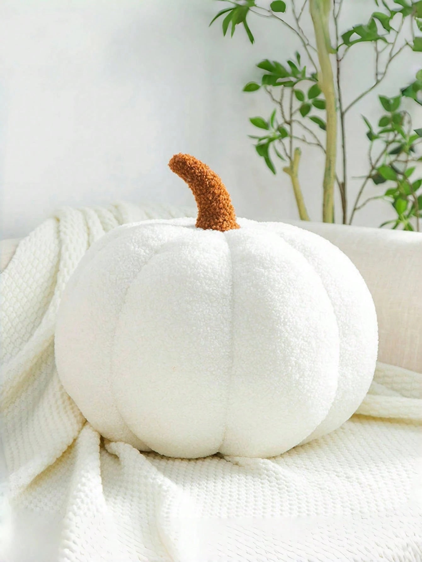 Pumpkin Throw Pillow, Soft And Cute Halloween Pumpkin Decorative Pillow, Adds Festive Atmosphere To Your Home Decor. This Pumpkin Throw Pillow Is Perfect For Bedroom Or Sofa Cushion, Making It An Exce