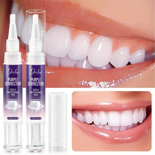 Purple Corrector- Teeth Whitening Pen,Brightening, Stain Neutralization, Enamel-, Improves Teeth Appearance,Enjoy The Brightest Smile