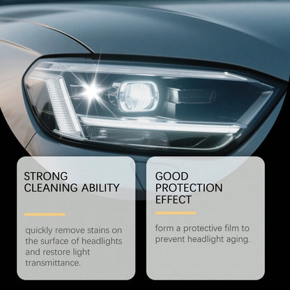 rayhong 180ml Headlight Restoration Polish Kit – Restores Clarity, Removes Yellowing, Oxidation & Haze, Long-Lasting UV Protection, Easy No-Sanding Application For Cars, Trucks & SUVs – With Towel + S