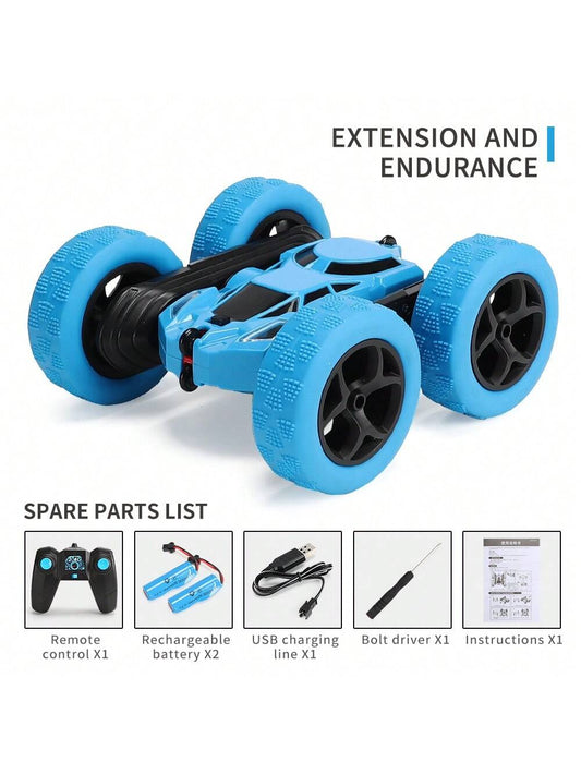 RC Stunt Cars Remote Control Cars Double Sided Driving 360 Degree Flip Spinning Car Toys For Boys And Girls As Christmas Thanksgiving Halloween Gift,Kids Water Bottle Blue,Truck Rc,Rc Truck Toy