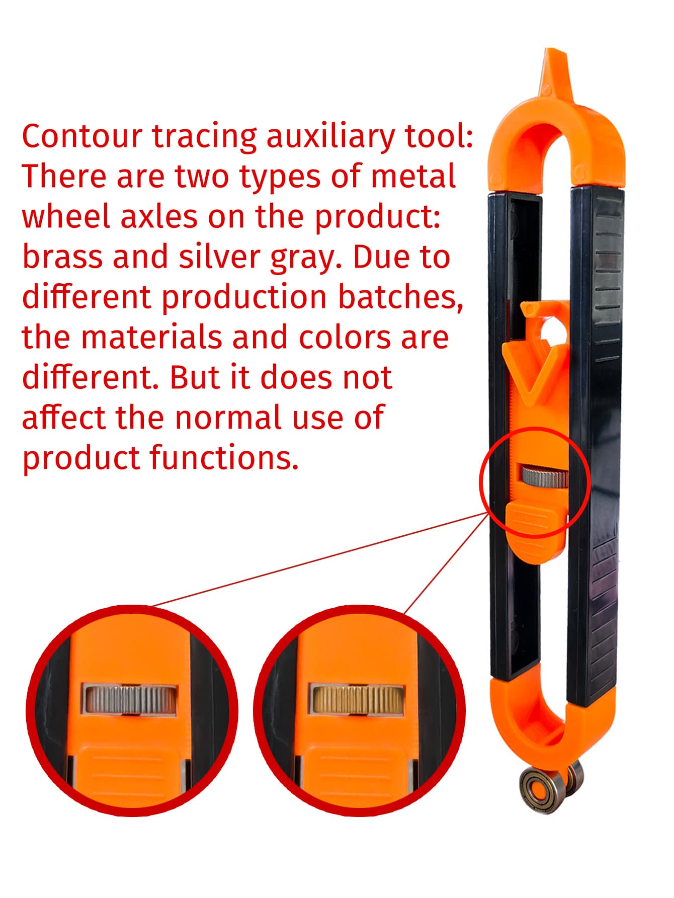[Reliable Precision] Precision Woodworking Tool Set With Locking Mechanism- Adjustable Asymmetrical Curve & Contour Marking Ruler, Durable Plastic/Metal, For Accurate DIY Projects, Woodworking Tools